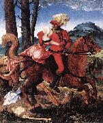 Hans Baldung Grien The Knight Germany oil painting artist